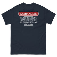 Thumbnail for T-shirt Normandie marine - Aucune histoire Bretagne