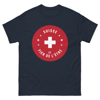 Thumbnail for T-shirt Suisse marine - fierté helvétique et humour