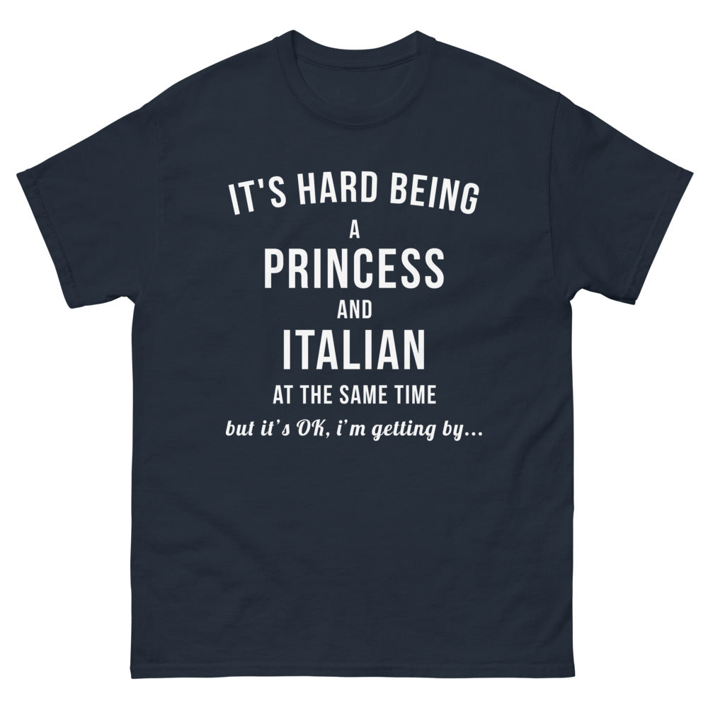 T-shirt Italie marine - humour royal et fierté italienne