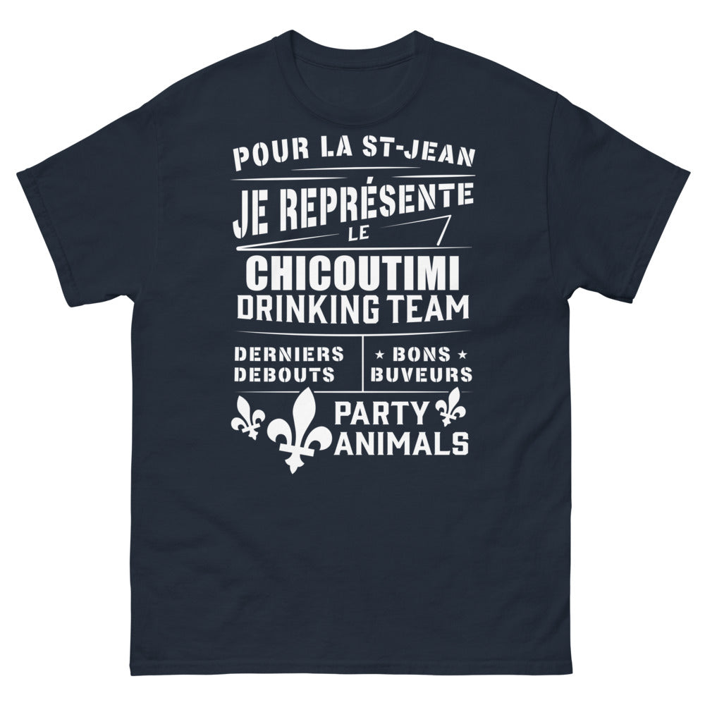 T-shirt Chicoutimi marine - Derniers Debouts