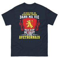 Thumbnail for T-shirt Aveyron marine - Fier d'être AVEYronnais