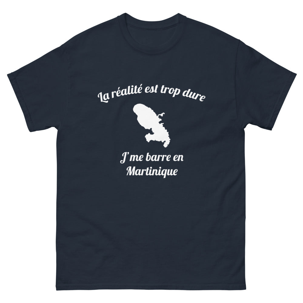 T-shirt Martinique marine - Je m'en vais
