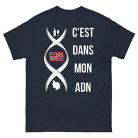 Thumbnail for T-shirt ADN breton marine - fier de mes origines