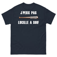 Thumbnail for T-shirt Lucille a soif marine - J'peux pas, Lucille a soif