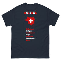 Thumbnail for T-shirt Suisse marine - séduisant et helvétique