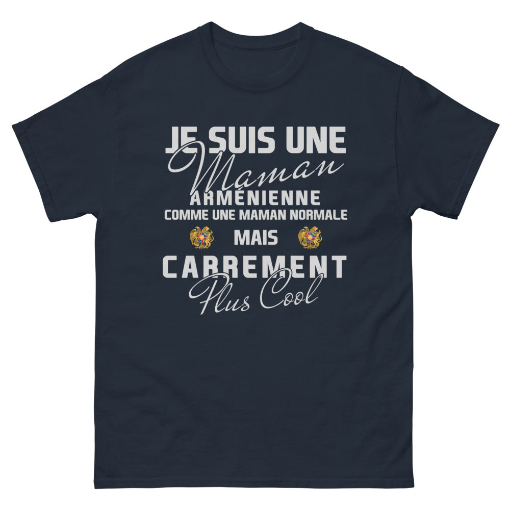 T-shirt maman arménienne marine - maman arménienne plus cool