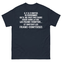 Thumbnail for T-shirt Franc-Comtois marine - humour et fierté franc-comtoise