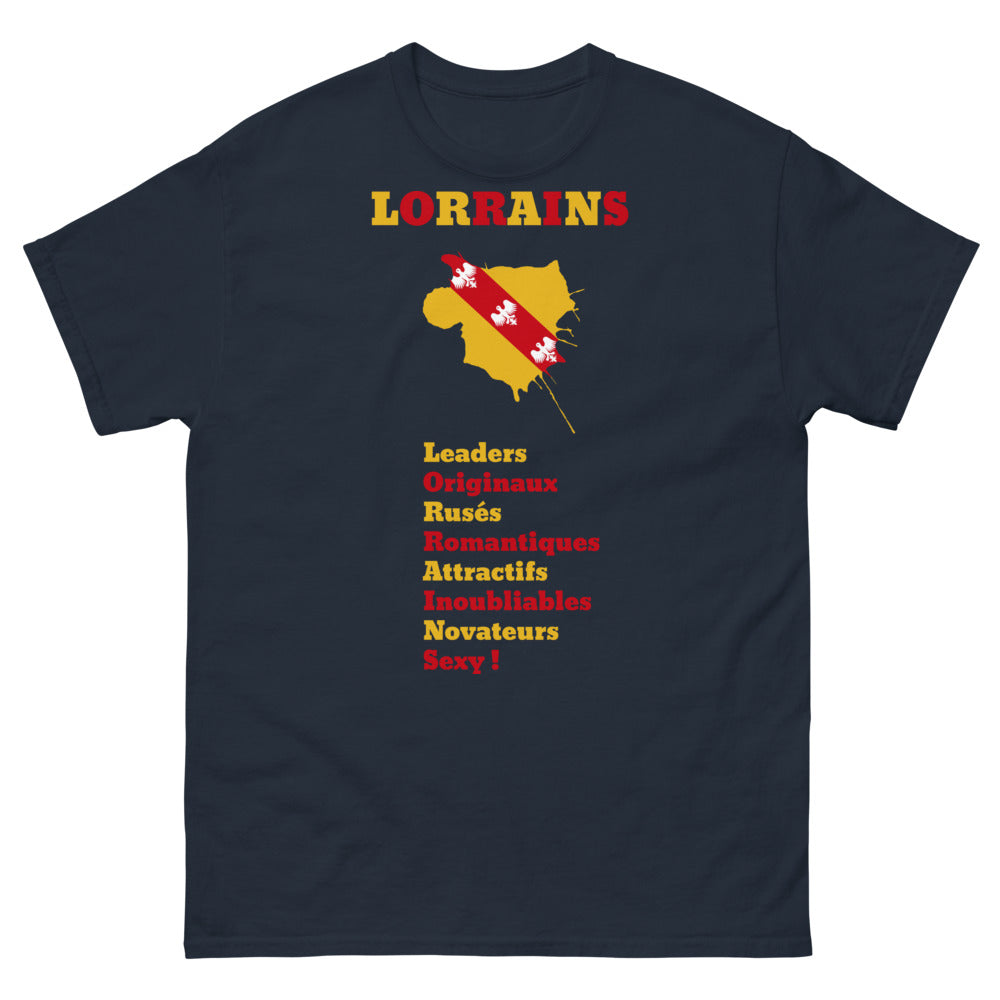 T-shirt Lorraine bleu marine - Lorrains Leaders