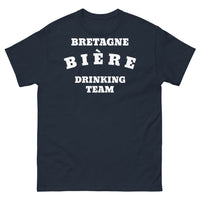 Thumbnail for T-shirt Bretagne marine - Bretagne bière Drinking Team