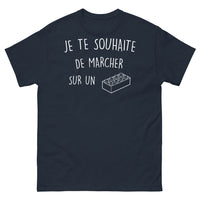Thumbnail for T-shirt 'Je te souhaite de marcher sur un Lego' - Humour Français