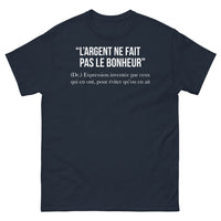 Thumbnail for T-shirt Bretagne marine - L'argent ne fait pas le bonheur