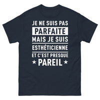 Thumbnail for T-shirt Esthéticienne marine - humour chic