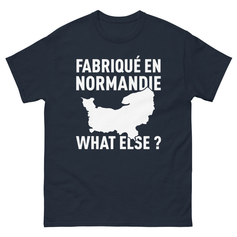 T-shirt Normandie marine - What Else?