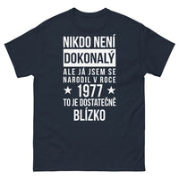 Thumbnail for T-shirt années 70 bleu marine - humour 1977
