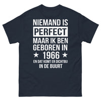 Thumbnail for T-shirt 1966 marine - Niemand is perfect