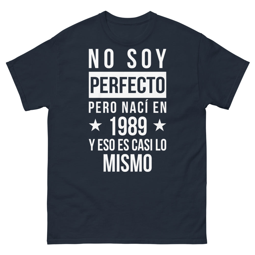 T-shirt 1989 marine - No soy perfecto