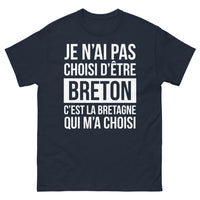 Thumbnail for T-shirt Bretagne marine - je n'ai pas choisi d'être breton