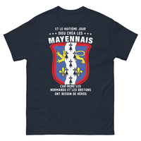 Thumbnail for T-shirt Mayenne marine - fierté des Mayennais