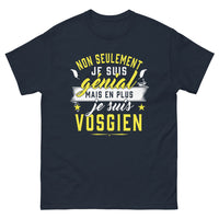 Thumbnail for T-shirt Vosges marine - mais en plus je suis vosgien