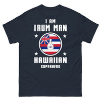 Thumbnail for T-shirt hawaïen marine - I Am Irum Man