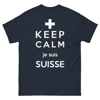 Thumbnail for T-shirt Suisse marine - Keep Calm Je Suis Suisse