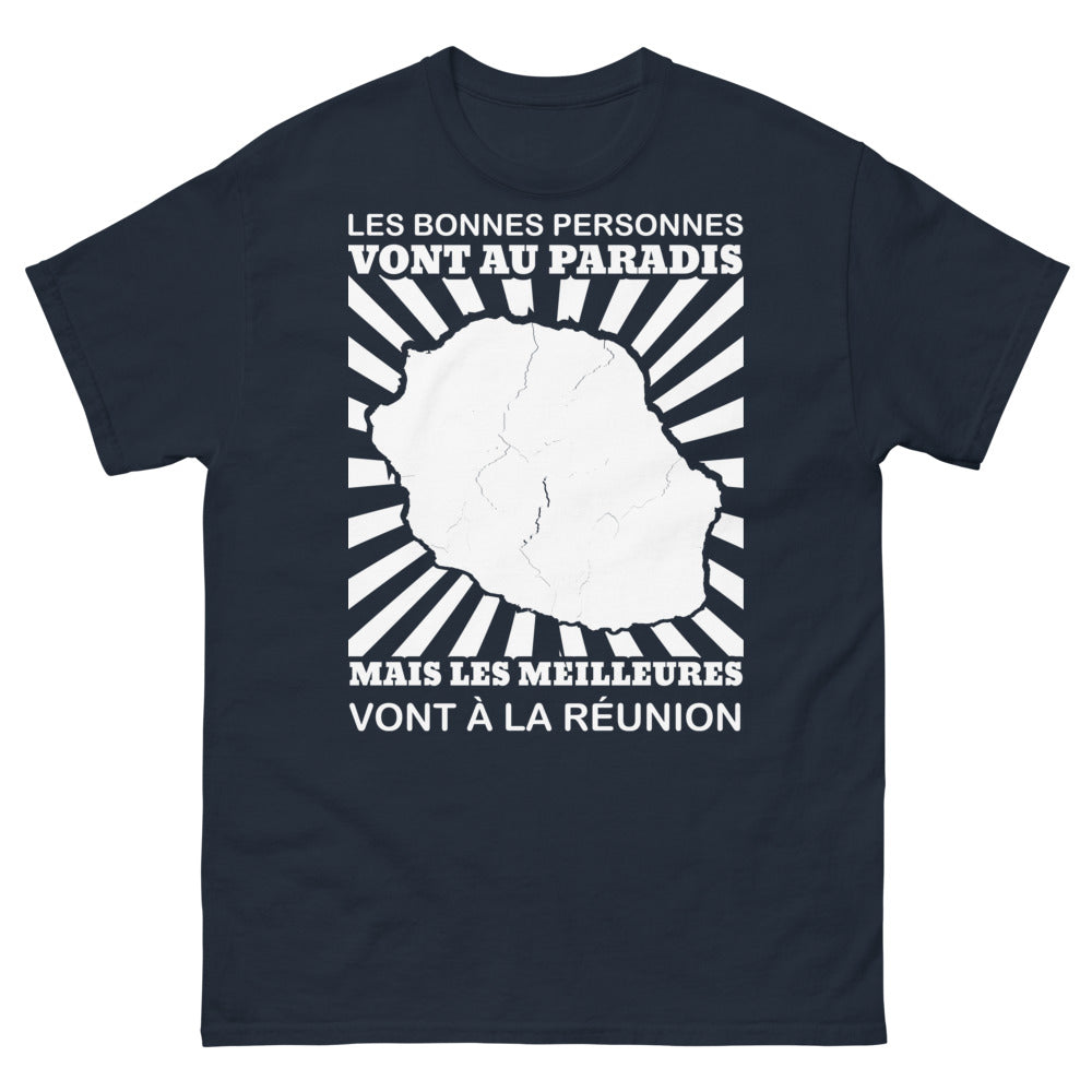 T-shirt Réunion marine - Les meilleures y vont