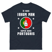 Thumbnail for T-shirt Portugais marine - Je suis I Rhum Man