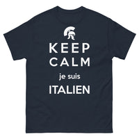 Thumbnail for T-shirt Italien marine - Keep Calm Je Suis Italien