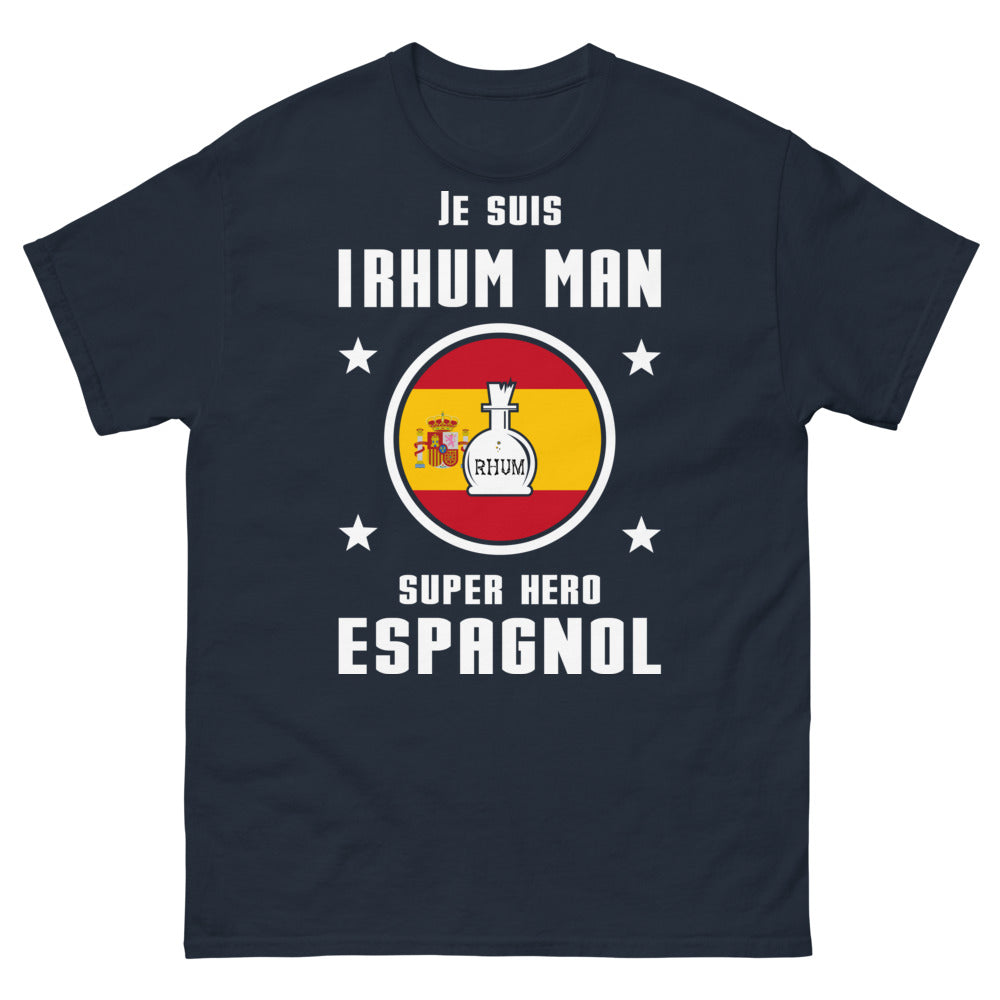 T-shirt Espagnol - Je suis un Super Héros Humoristique
