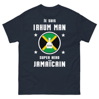Thumbnail for T-shirt Jamaïque marine face - Je suis Rhum Man