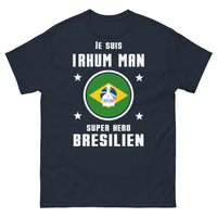 Thumbnail for T-shirt Brésil marine - Je Suis Rhum Man