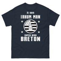 Thumbnail for T-shirt Breton marine - Je suis Rhum Man