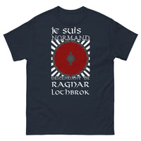 Thumbnail for T-shirt Normand marine - Descendant de Ragnar Lothbrok