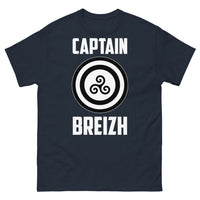 Thumbnail for T-shirt Breizh marine - capitaine Breizh sombre