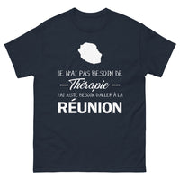 Thumbnail for T-shirt La Réunion marine - clin d'œil voyage