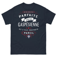 Thumbnail for T-shirt Gaspésienne marine - C'est presque pareil