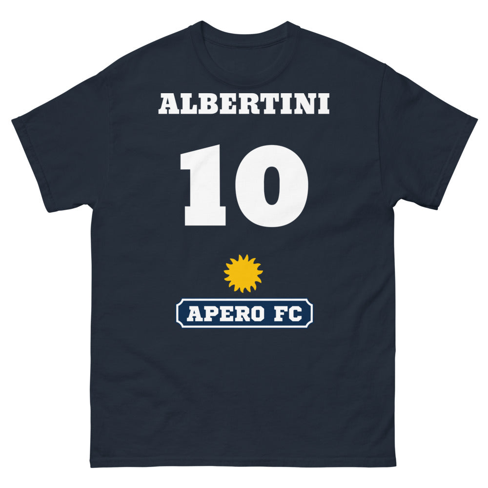 T-shirt Albertini marine - Albertini 10 Apero FC