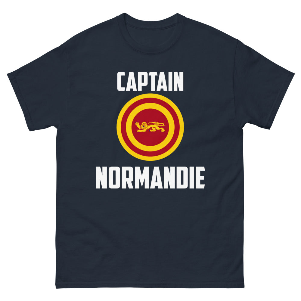 T-shirt Normandie marine - Captain Normandie