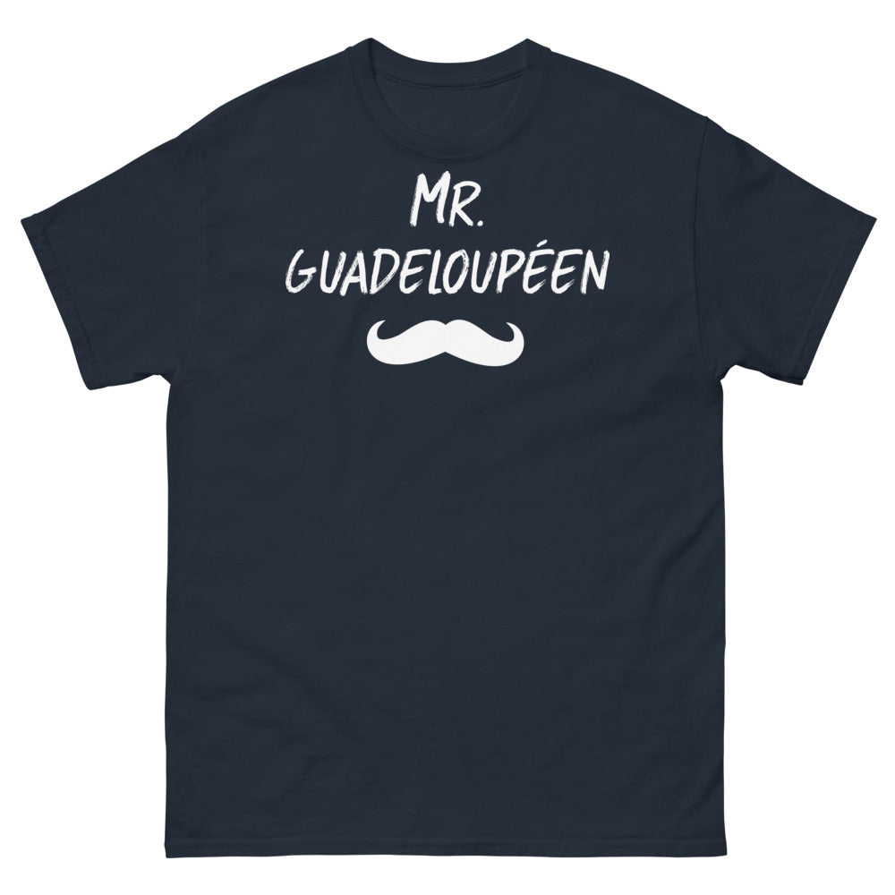 T-shirt Guadeloupe marine - Monsieur Guadeloupéen