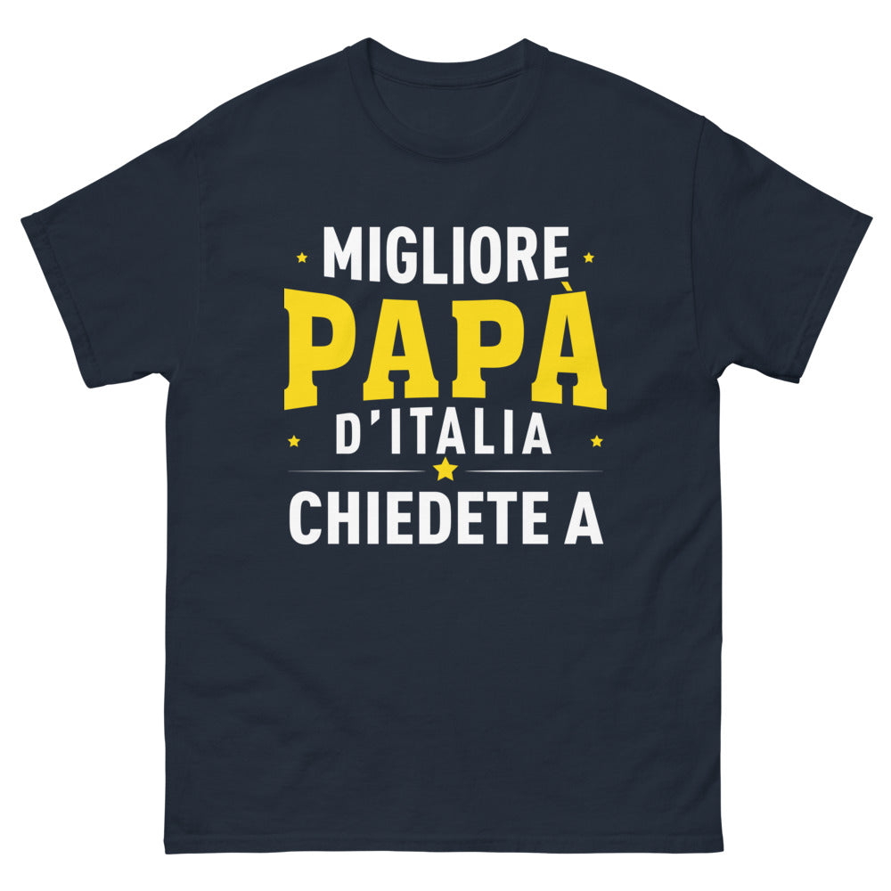 T-shirt Migliore Papà d'Italia