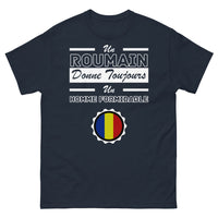 Thumbnail for T-shirt Romain marine - Formidable humour