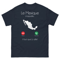 Thumbnail for T-shirt Mexique marine - Le Mexique m'appelle