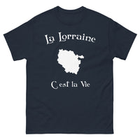 Thumbnail for T-shirt La Lorraine marine face - La Lorraine, c'est la vie