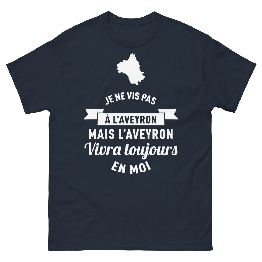 T-shirt Aveyron marine - clin d'œil à l'Aveyron