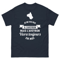 Thumbnail for T-shirt Aveyron marine - clin d'œil à l'Aveyron