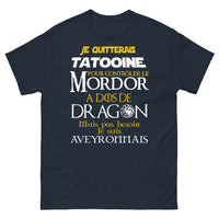Thumbnail for T-shirt Aveyronnais marine - Nostalgie héroïque