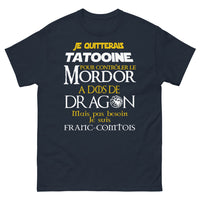 Thumbnail for T-shirt Franc-comtois marine face - Quitter Tatooine pour le Mordor sombre