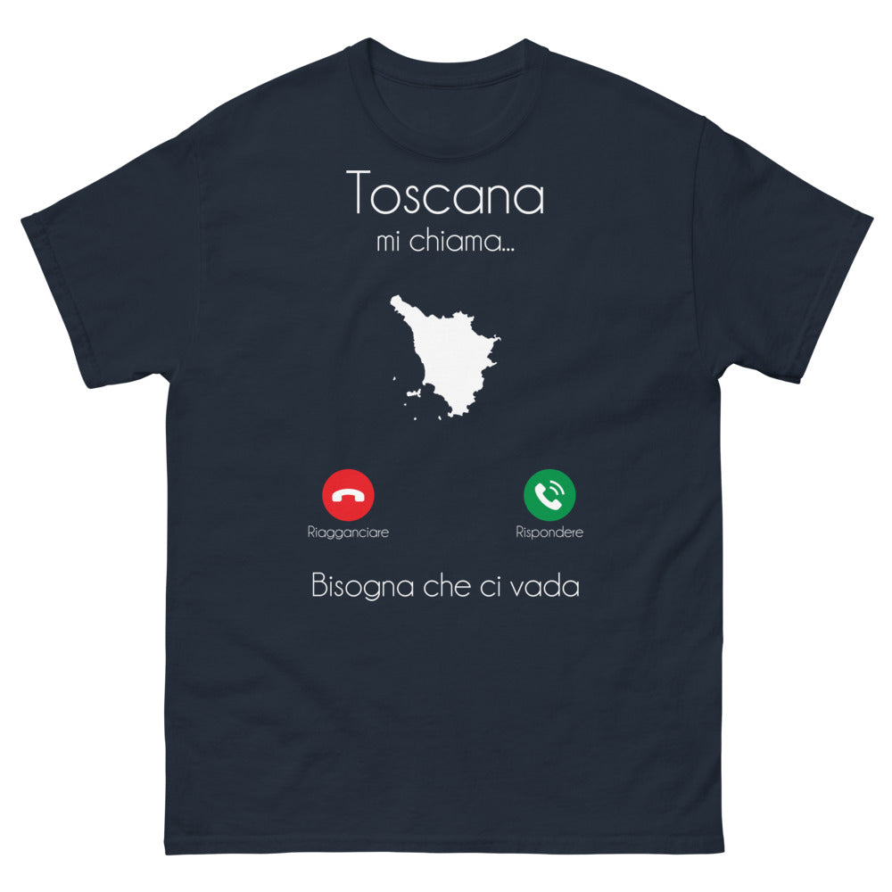 T-Shirt Toscana blu - Toscana mi chiama