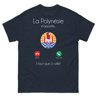 Thumbnail for T-shirt Polynésie marine - iconique Tahiti