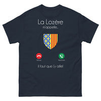 Thumbnail for T-shirt Lozère marine - La Lozère m'appelle
